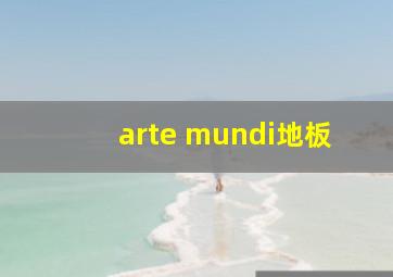 arte mundi地板